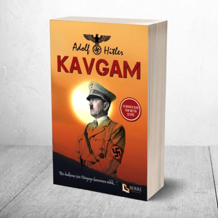 Kapak Tasarımı - Kavgam - Adolf Hitler - Roman Kapak Tasarımı - Grafik Tasarım - Hasan Kahrimanoğlu